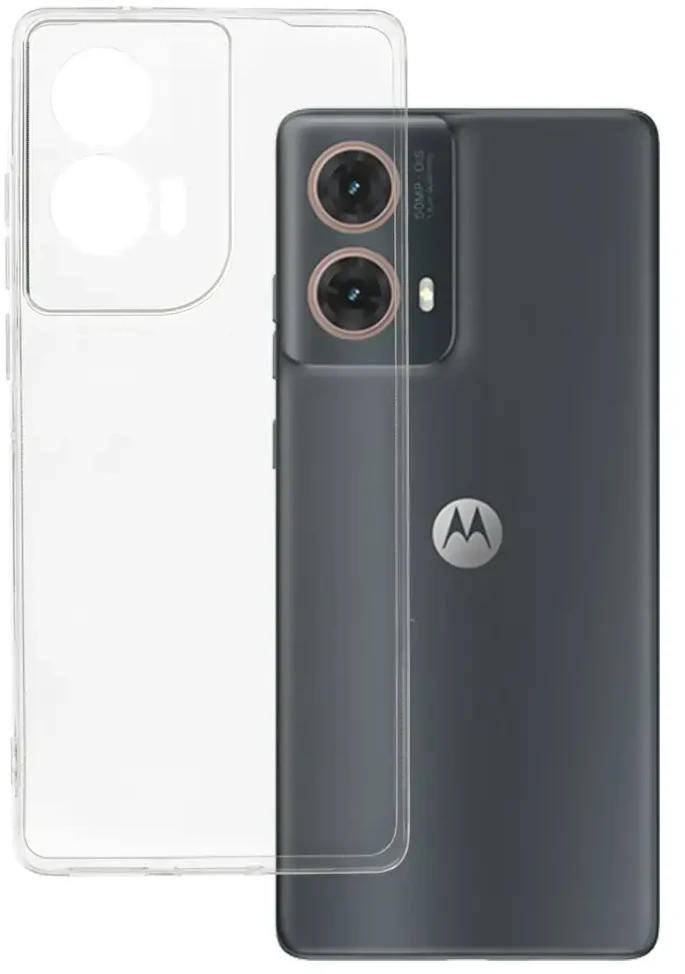 Fusion Accessories Topt Ultra Clear 1mm dėklas skirtas Motorola Moto G85 5G skaidrus
