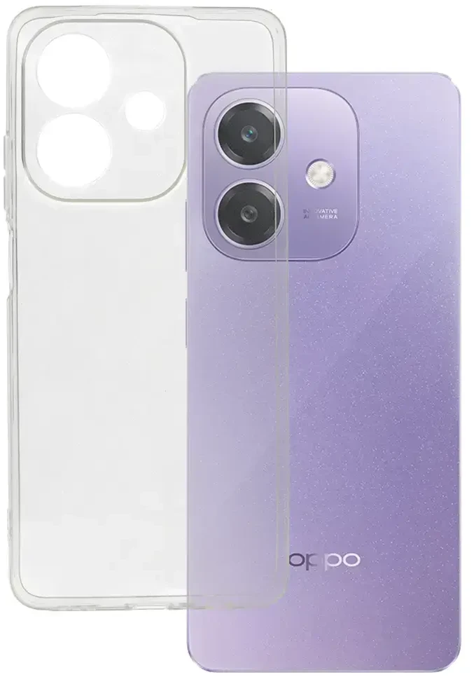 Fusion Accessories Topt Ultra Clear 1mm dėklas skirtas Oppo A40 4G skaidrus