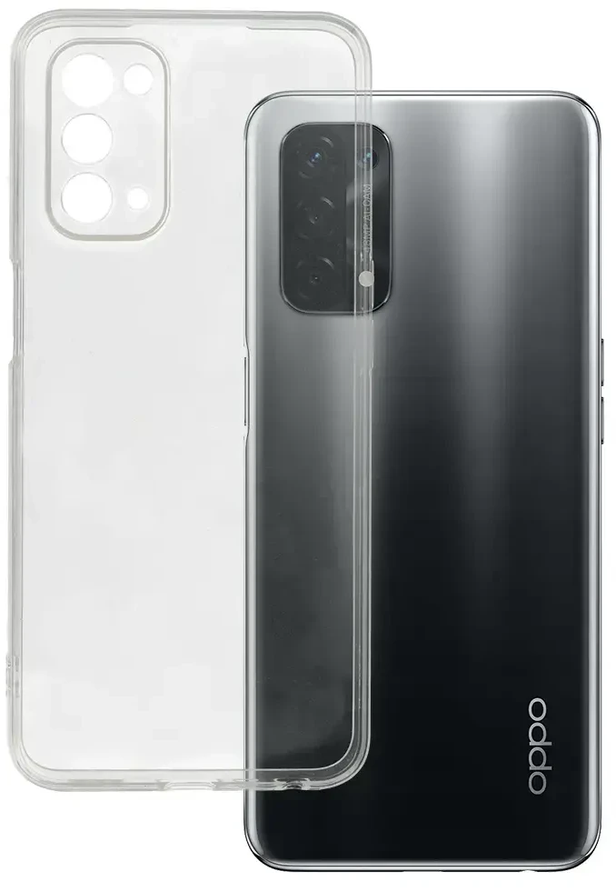 Fusion Accessories Topt Ultra Clear 1mm dėklas skirtas Oppo A54 5G/A74 5G/A93 5G skaidrus