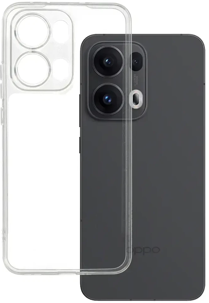 Toptel Topt Ultra Clear 1mm dėklas skirtas Oppo Reno 13 Pro 5G skaidrus