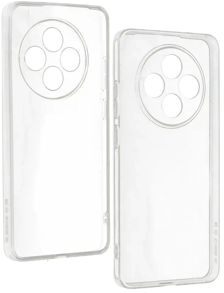 Fusion Accessories Topt Ultra Clear 1mm dėklas skirtas Oppo Reno 12F 5G skaidrus