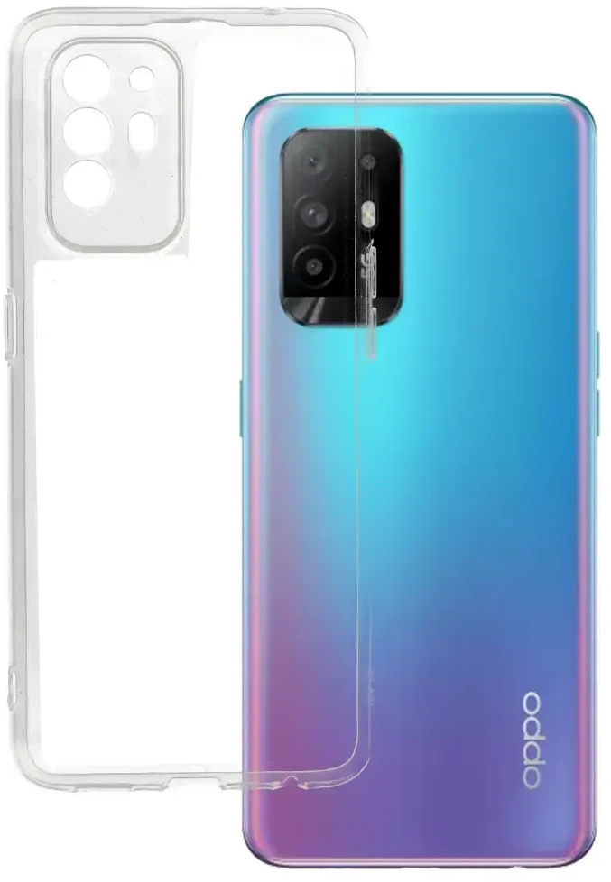 Fusion Accessories Topt Ultra Clear 1mm dėklas skirtas Oppo Reno 5Z 5G skaidrus