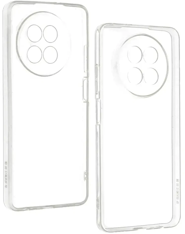 Ultra Clear 1mm dėklas skirtas Realme 12X skaidrus