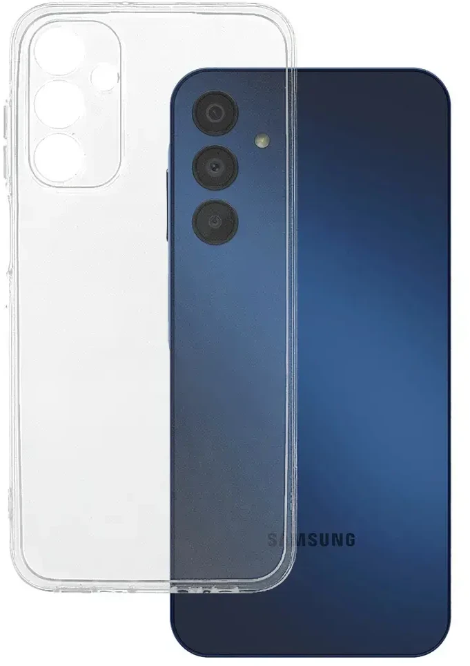 Fusion Accessories Topt Ultra Clear 1mm dėklas skirtas Samsung Galaxy A15 4G/5G skaidrus