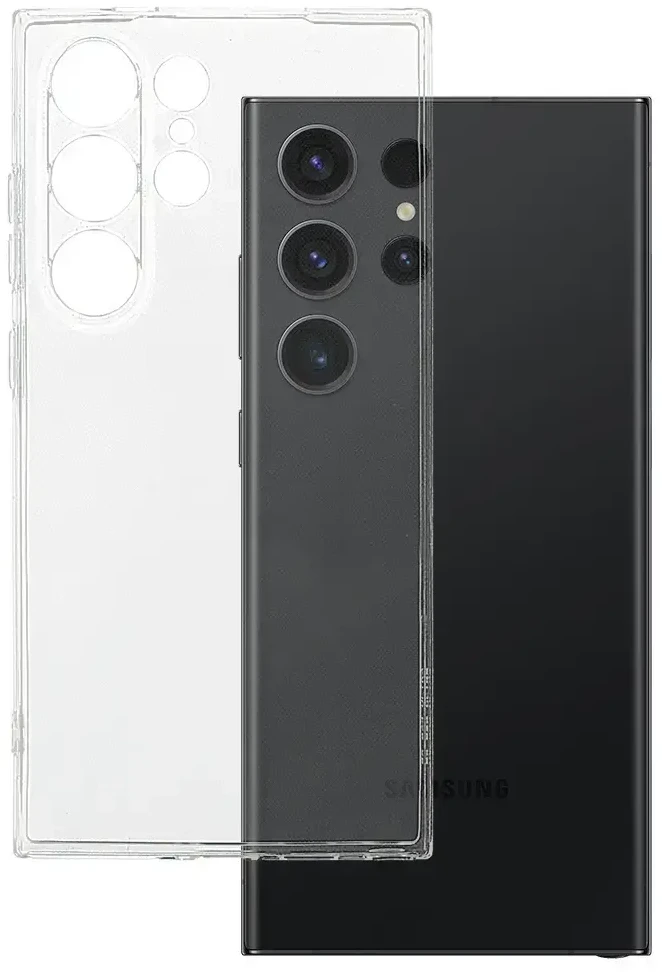 Fusion Accessories Topt Ultra Clear 1mm dėklas skirtas Samsung Galaxy S24 Ultra skaidrus