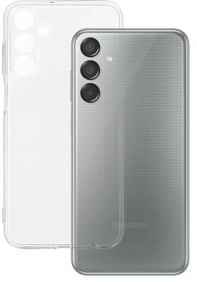Fusion Accessories Topt Ultra Clear 1mm dėklas skirtas Samsung Galaxy M15 5G skaidrus