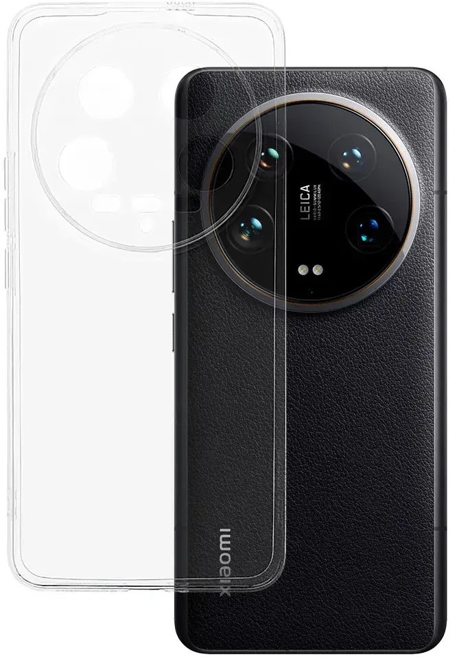 Fusion Accessories Topt Ultra Clear 1mm dėklas skirtas Xiaomi 14 Ultra skaidrus
