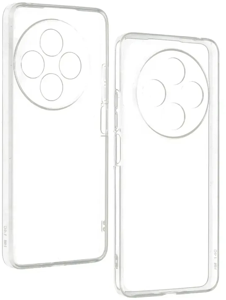 Fusion Accessories Topt Ultra Clear 1mm Dėklas skirtas Xiaomi Redmi 14C skaidrus