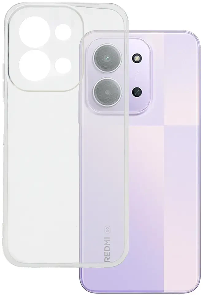 Fusion Accessories Topt Ultra Clear 1mm dėklas skirtas Xiaomi Redmi 15C 4G/5G skaidrus