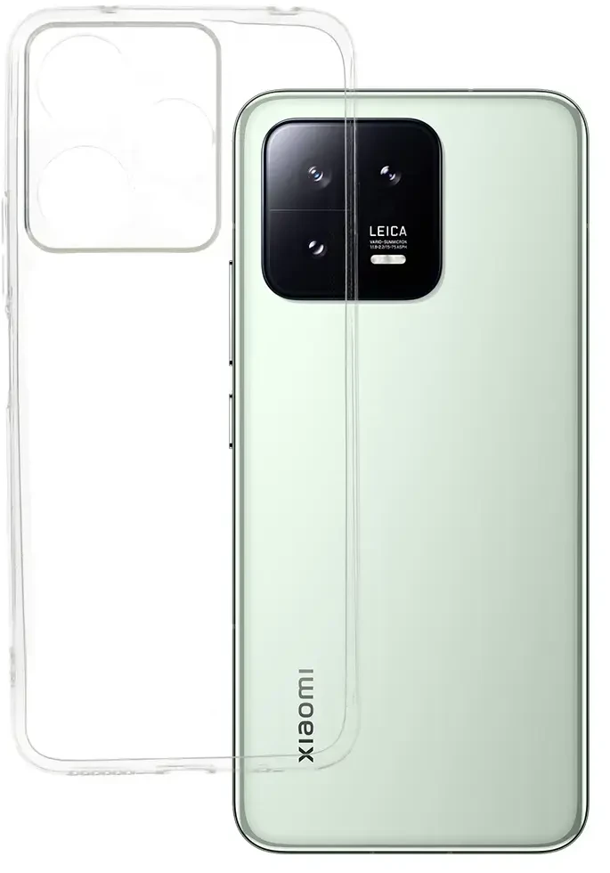 Fusion Accessories Topt Ultra Clear 1mm dėklas skirtas Xiaomi Redmi 13 4G skaidrus