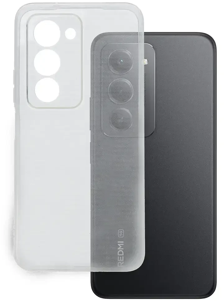 Fusion Accessories Topt Ultra Clear 1mm dėklas skirtas Xiaomi Redmi 15 4G/5G skaidrus