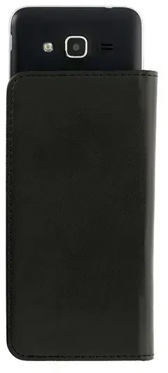 Fusion Accessories Telone Universal BOOK MAGNET dėklas – 4,7 colių juodos spalvos