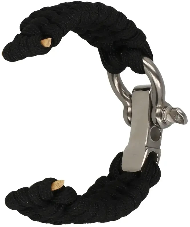 Fusion Accessories Topt Universal nylon apyrankė 22mm design 1 juodos spalvos