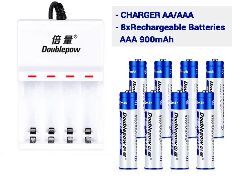 Toptel Topt Racijos vaikams K22 Bitė + Baterijų įkroviklis + 8xĮkraunamos baterijos HR03/AAA 900mAh