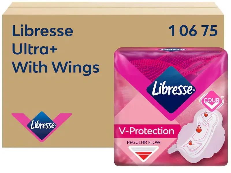 Libresse Ultra Regular+ Wings higieniniai paketai Tork P1 sistemai, 2 × 150 vnt., 10675