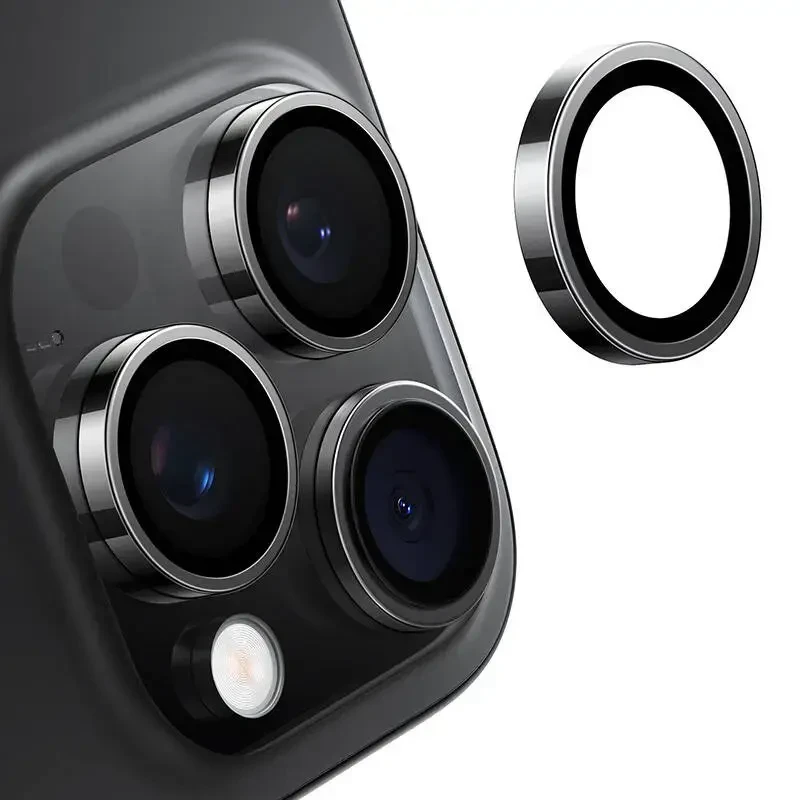 Torras Lensguard Camera Glass for iPhone 16/16 Plus (Juodas)