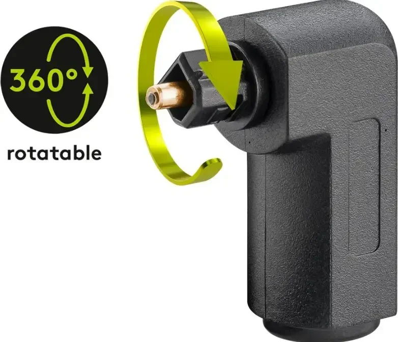 Goobay | 11925 Toslink digital/audio adapter 90°