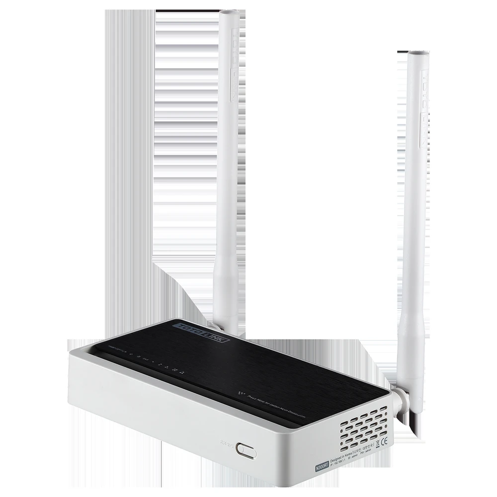 Mikrotik TOTOLINK N300RT belaidis maršrutizatorius Greitas Ethernet vienos juostos (2,4 GHz) Juodas, Baltas
