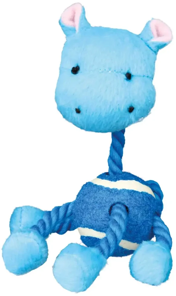 Trixie Žaislas su virve ir teniso kamuoliuku 16cm