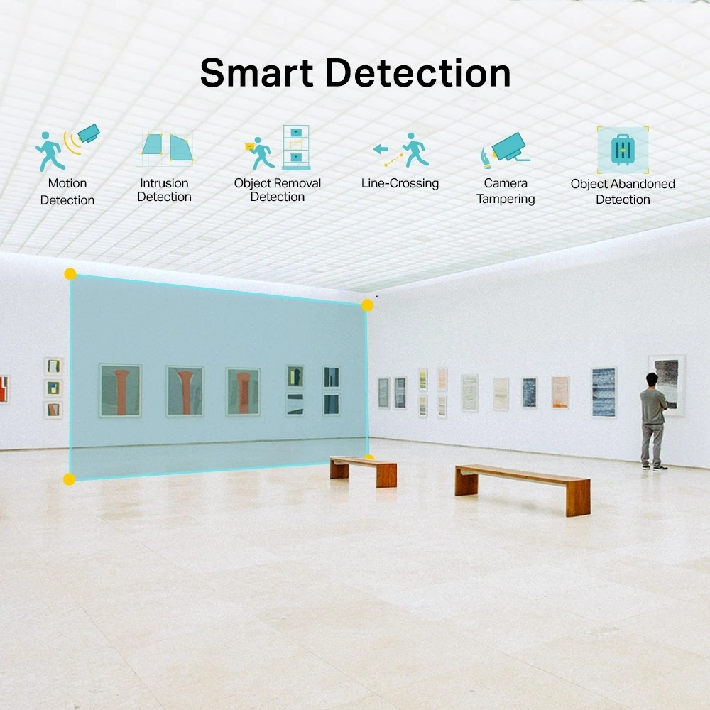 TP-LINK | VIGI 3MP visų spalvų bokštelio tinklo kamera | VIGI C430 | Kupolas | 3 MP | 2,8 mm | Maitinimas per Ethernet (PoE) | H.265+/H.265/H.264+/H.264 | Netaikoma