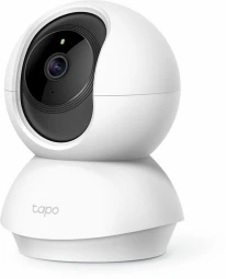 TP-LINK Pan/Tilt namų apsaugos WiFi kamera su dienos/nakties vaizdu, 1080p FHD, Micro SD kortelių talpa iki 128 GB, H.264 vaizdo įrašas, 360/114 žiūrėjimo kampas.