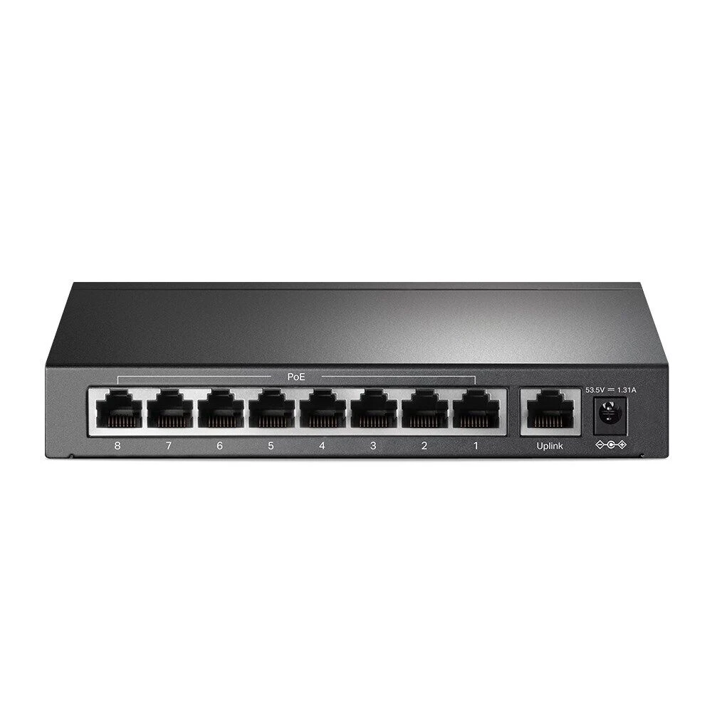 Šakotuvas TP-LINK | Jungiklis | TL-SF1009P | Nevaldomas | Darbalaukis | 10/100 Mbps (RJ-45) jungtys kiekis 9 | PoE+ jungtys kiekis 8 | Maitinimo tipas Išorinis