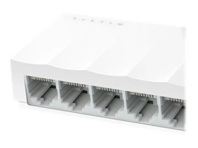 Šakotuvas TP-LINK LiteWave 5 prievadų 10/100M stalinio kompiuterio jungiklis 5 10/100M RJ45 prievadų darbalaukio plastikinis dėklas