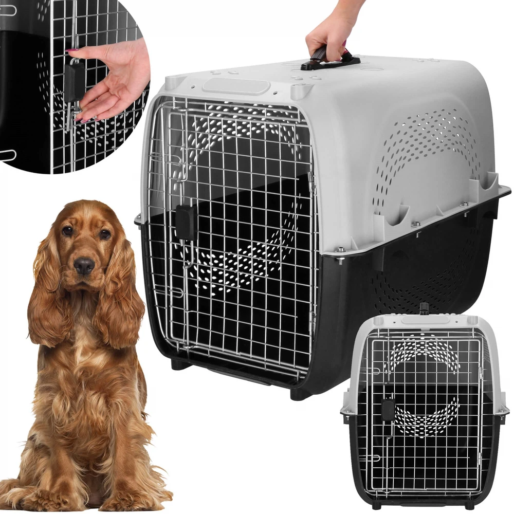 Springos Transportavimo narvas iki 20 kg 69x47x55 cm