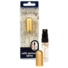 „Travalo Perfume Pod Pure“ daugkartinio pildymo kvepalų purkštuvas, auksinis, 5 ml