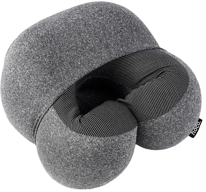 Traveling pillow Hoco "U" - shaped HX70 juodas