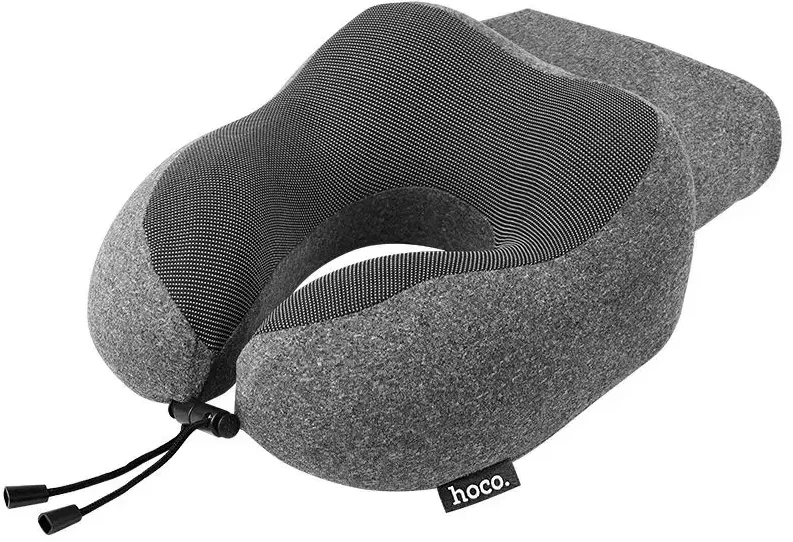 Traveling pillow Hoco "U" - shaped HX70 juodas