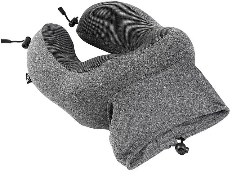 Traveling pillow Hoco "U" - shaped HX70 juodas