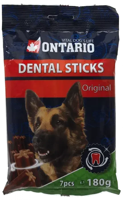 Skanėstai šunims – Ontario dantų lazdelė Original, 180 g.