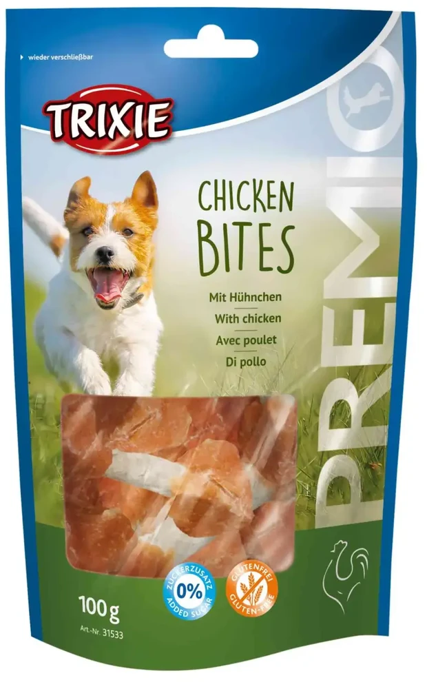 Trixie PREMIO Chicken Bits šunų skanėstai su paukštiena, 100 g