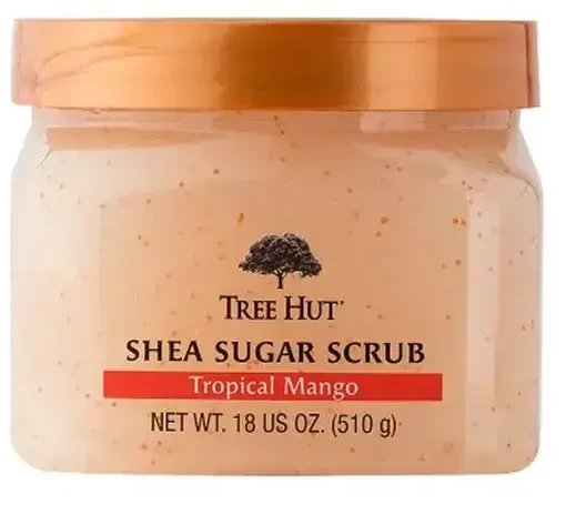 Tree Hut Tropical Mango Shea Sugar Scrub kūno šveitiklis, 510 g
