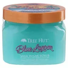 Tree Hut Mėlyna Lagoon Shea Sugar Scrub kūno šveitiklis, 510 g