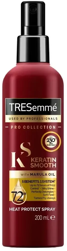 TRESemmé Keratin Smooth Heat Protect Purškiklis For Heat Hairstyling moterims, 200 ml