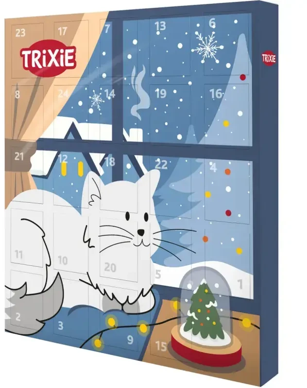 Trixie PREMIO Kalėdinis kačių Advento kalendorius, 30 x 34 x 3.5 cm