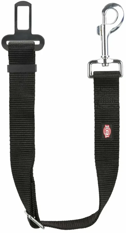 TRIXIE Saugos diržas automobilio petnešoms, M-L 45-70 cm-30 mm, juodas