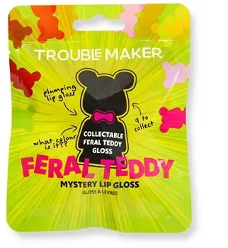Trouble Maker „Feral Teddy Mystery“ putlinantys lūpų blizgiai 1,1 ml