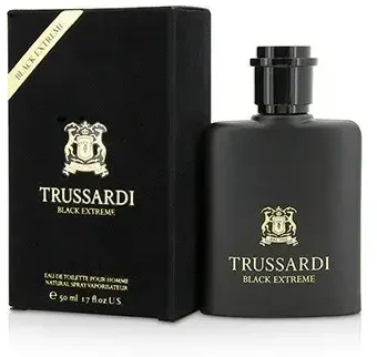 Trussardi Juodas Extreme EDT tualetinis vanduo vyrams, 50 ml