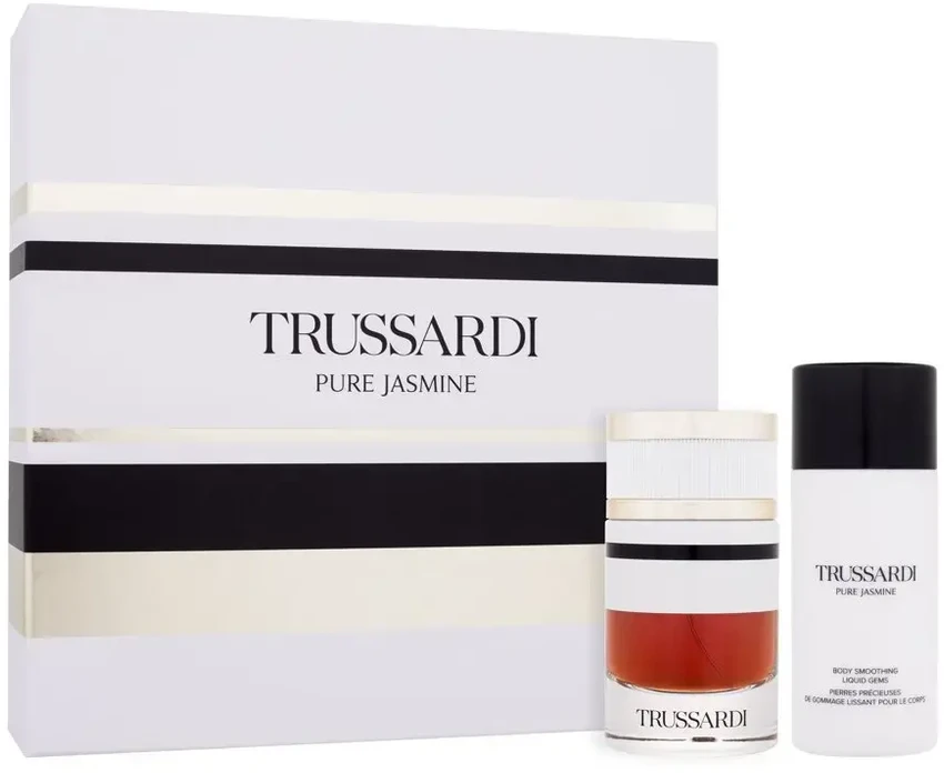 Trussardi Pure Jasmine rinkinys moterims (EDP, 60 ml + kūno šveitiklis, 125 ml)
