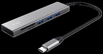 Trust Halyx USB 3.2 Gen 1 (3.1 Gen 1) Type-C 104 Mbit/s Aliuminio