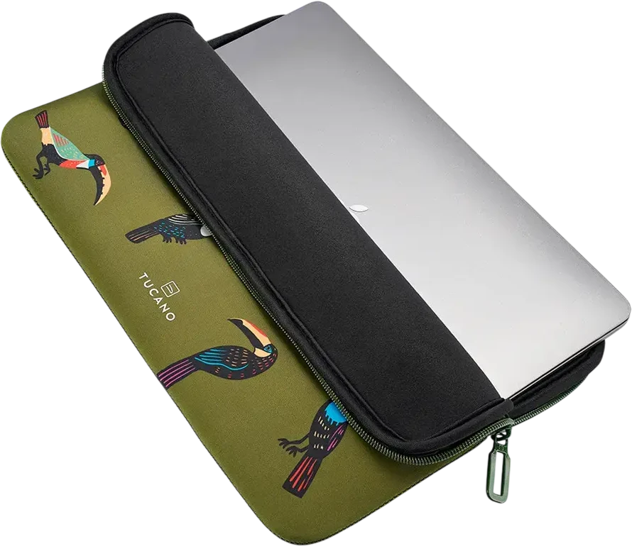 Dėklas Tucano Tucani Case for 15-16 Nešiojamas kompiuteris Žalias (BFTUC401516-V) BFTUC401516-V