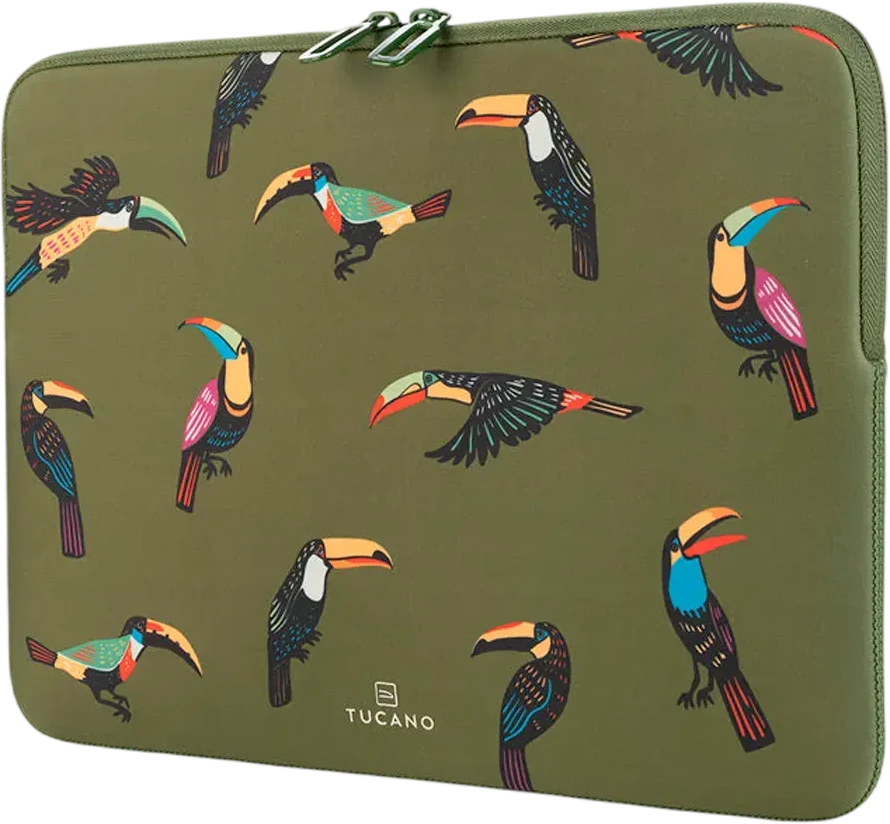 Dėklas Tucano Tucani Case for 15-16 Nešiojamas kompiuteris Žalias (BFTUC401516-V) BFTUC401516-V