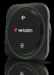 Verbatim įkroviklis automobilinis n Drive Qi2 15W RGB CND-01 juodos spalvos 31860
