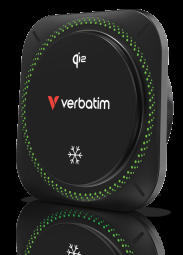Verbatim automobilinis įkroviklis n Drive Qi2 15W RGB CND-01 juodos spalvos 31860