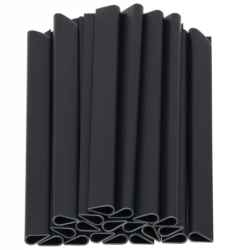 Tvirtinimo segtukai tvoros juostai Springos FN0006 19 cm antracitas