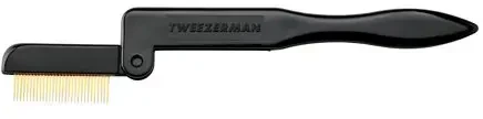 Tweezerman Gold blakstienų šukavimo šukos (Folding Lash Šukos)