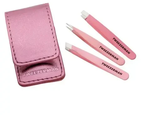 Tweezerman Mini kelioninis pincetų rinkinys "Micro Mini" pincetų rinkinys